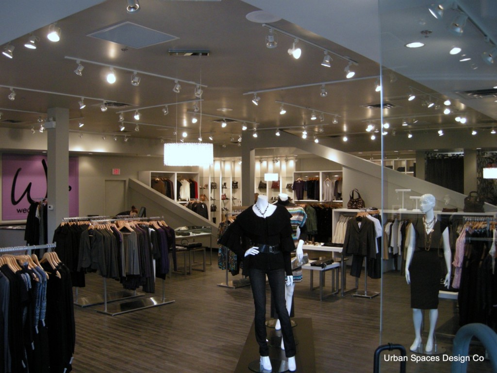 Retail Design for High End Fashion - Urban Spaces Design Co Inc.