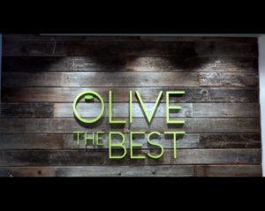 Olive the Best Retail Store Signage