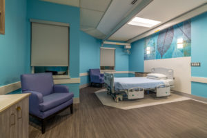 View of bariatric room.